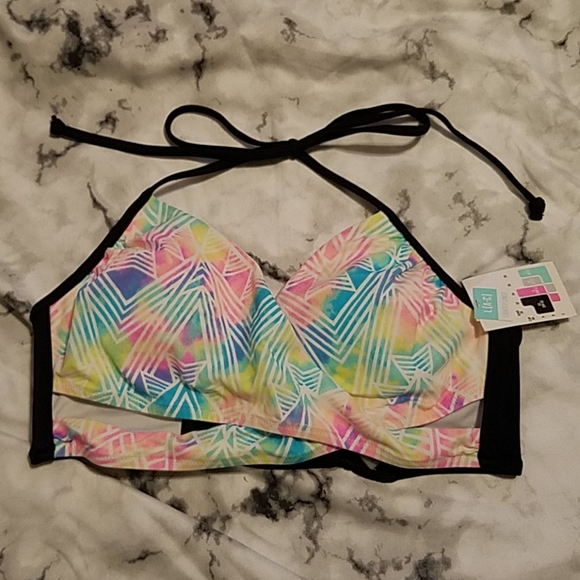 PINK Victoria's Secret Other - New large vs PINK crossed pastel bikini top